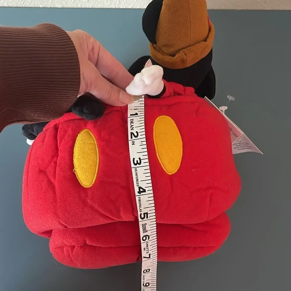 DISNEY Mickey Mouse 70 Happy Years Bean Bag Plush *NEW*